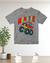 Little Monster Truck Grey Printed T-Shirt