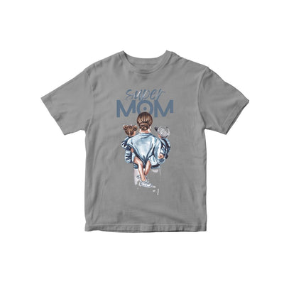 Super Mom Printed T-shirt