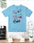 Love Butterfly skyPrinted T-Shirt for girls
