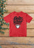 Enjoy Sunny Day Red Printed T-Shirt