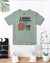 Hoop There It Is Light GreenPrinted T-Shirt