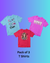 Pack of 3 Best Selling T Shirts for Girls R1
