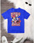 Minnie Mouse Royal bluePrinted T-Shirt